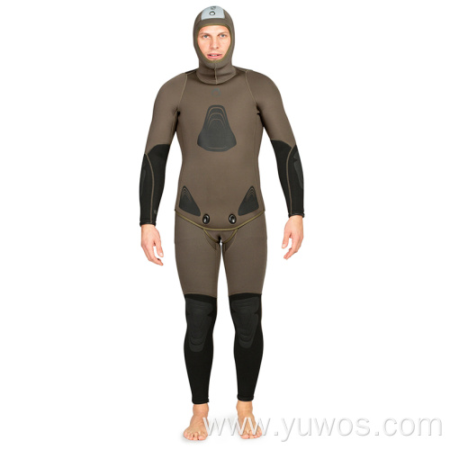 Lycra Two-Piece solid color Scuba Diving hunting wetsuits